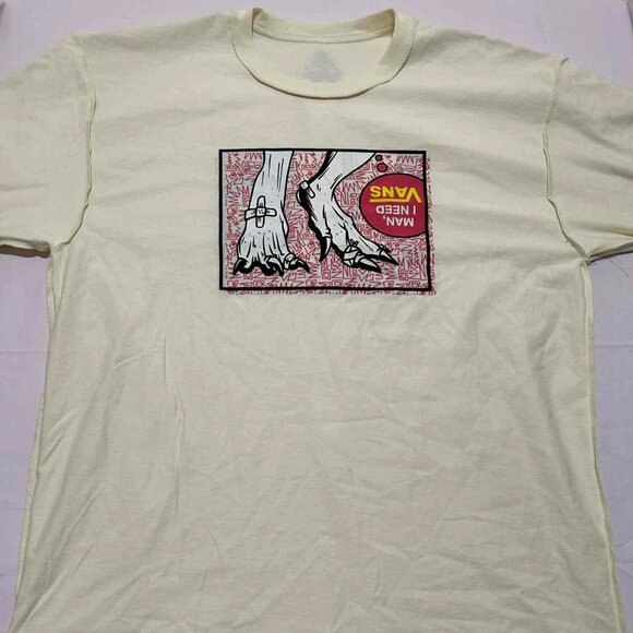 Vans/Stranger Things Upside Down Reversible Tee Sz XL P2P25 Men's XL/Women's 1X - Picture 1 of 2